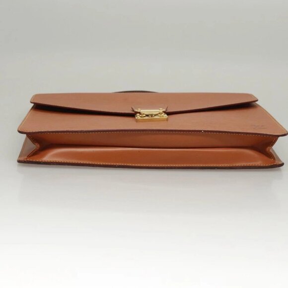 LOUIS VUITTON Epi Porte Documents Bandouliere Zipangu Gold - Picture 3 of 15